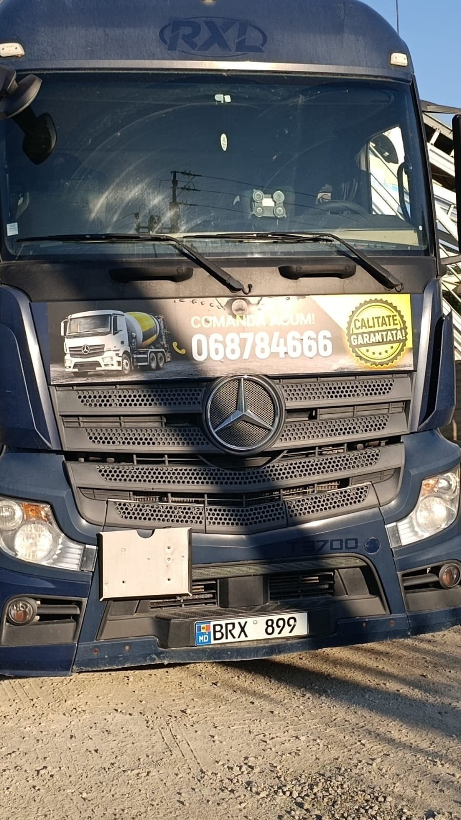 Beton turnat la șantier